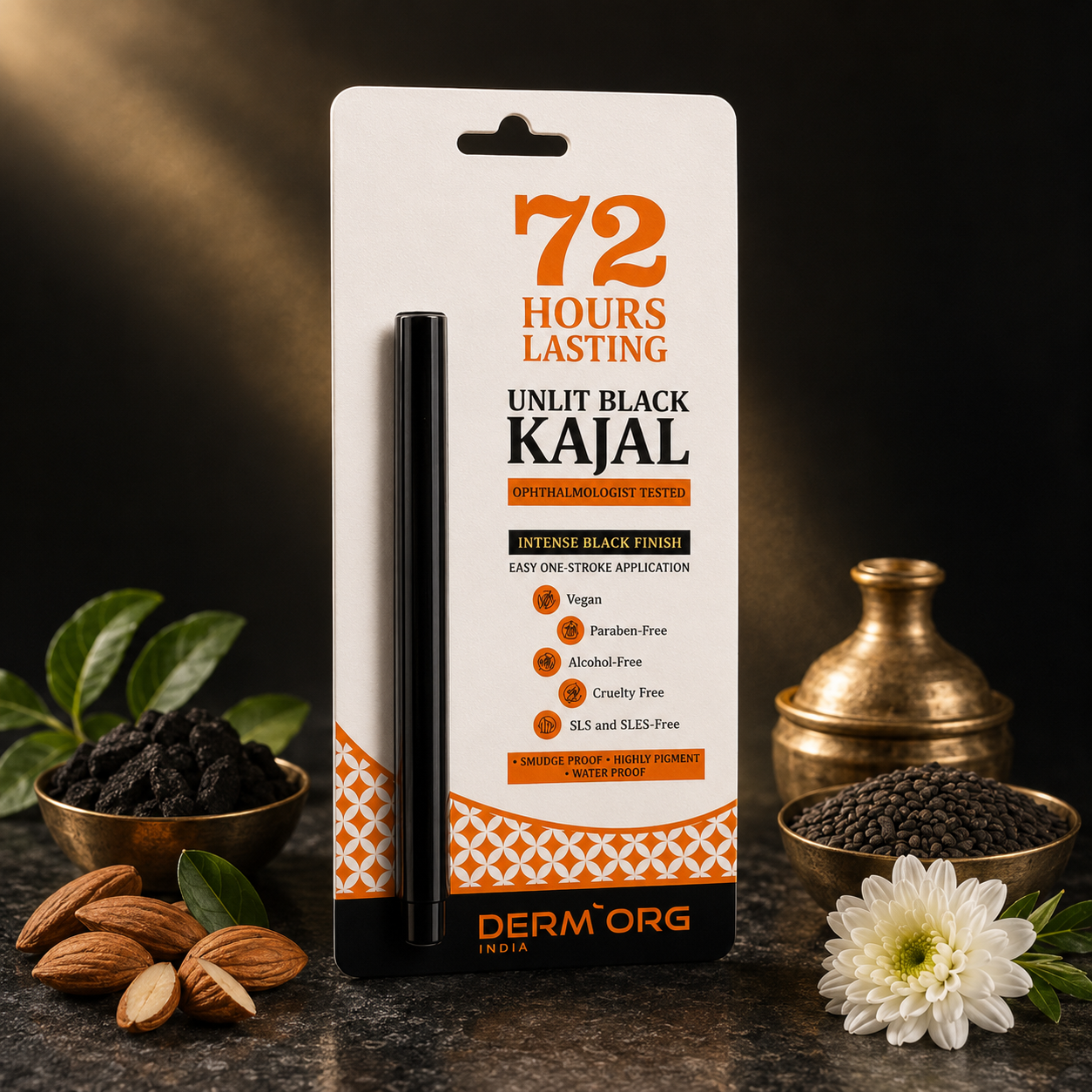 Unlit Intense Black Kajal
